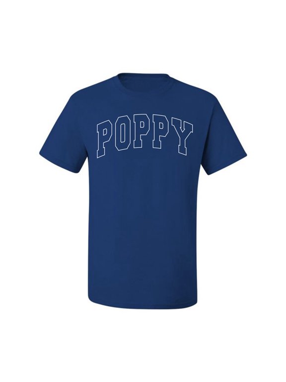 POPPY Varsity Letters Men Tee