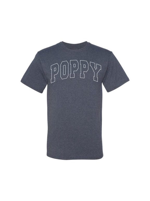 POPPY Varsity Letters Men Tee
