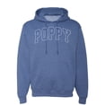 thumbnail image 1 of Wild Bobby POPPY Varsity Letters Unisex Hoodie Sweatshirt, 1 of 6