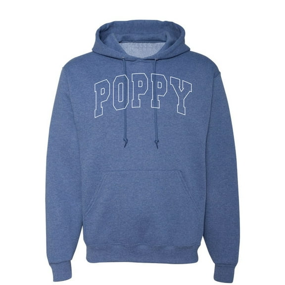 Wild Bobby POPPY Varsity Letters Unisex Hoodie Sweatshirt