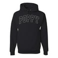 thumbnail image 1 of Wild Bobby POPPY Varsity Letters Unisex Hoodie Sweatshirt, 1 of 6