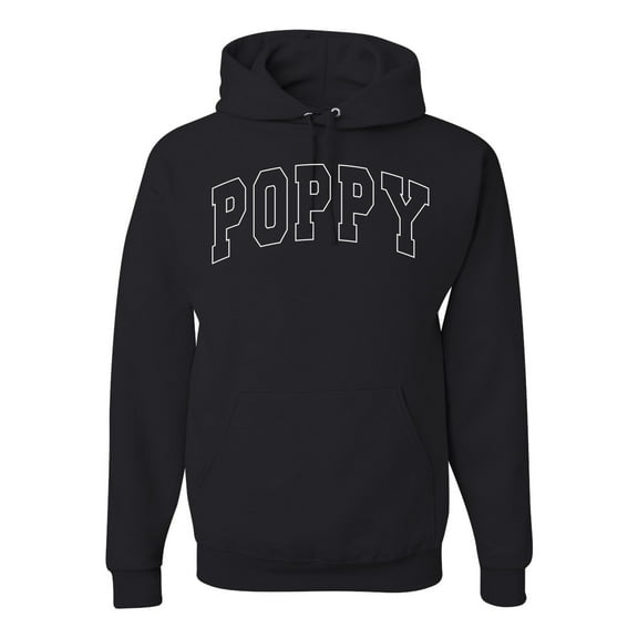 Wild Bobby POPPY Varsity Letters Unisex Hoodie Sweatshirt