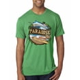 thumbnail image 1 of Wild Bobby, Paradise Surf Shack Marlin Pop Culture Mens Premium Tri Blend T-Shirt, Envy, Small, 1 of 3
