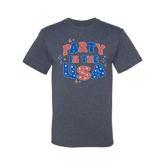 Wild Bobby Party in the USA Men Tee