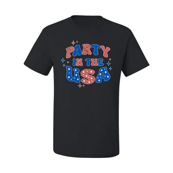 Wild Bobby Party in the USA Men Tee