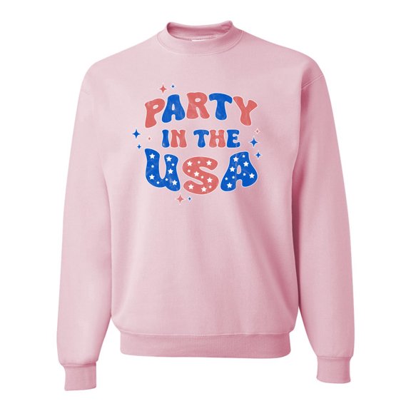 Wild Bobby Party in the USA Unisex Crewneck Sweatshirt