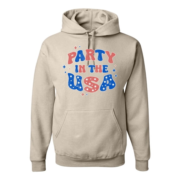 Wild Bobby Party in the USA Unisex Hoodie Sweatshirt
