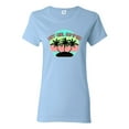 thumbnail image 1 of Wild Bobby, Pastel Color Hot Girl Summer, Streetwear, Women Graphic Tee, Light Blue, Large, 1 of 4