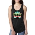 thumbnail image 1 of Wild Bobby, Pastel Color Hot Girl Summer, Streetwear, Women Racerback Tank Top, Black, X-Large, 1 of 4