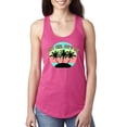 thumbnail image 1 of Wild Bobby, Pastel Color Hot Girl Summer, Streetwear, Women Racerback Tank Top, Raspberry, Small, 1 of 4