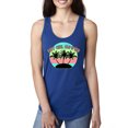 thumbnail image 1 of Wild Bobby, Pastel Color Hot Girl Summer, Streetwear, Women Racerback Tank Top, Royal, X-Large, 1 of 4