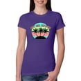 thumbnail image 1 of Wild Bobby, Pastel Color Hot Girl Summer, Streetwear, Women Slim Fit Junior Tee, Purple Rush, X-Large, 1 of 4