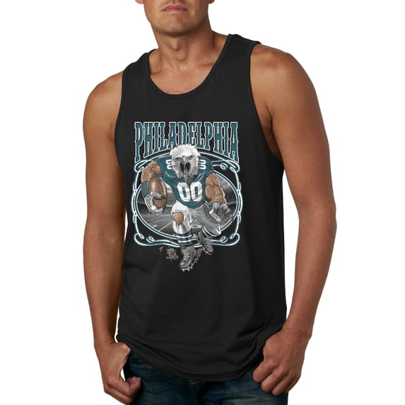Wild Bobby, Philadelphia Fan | PHI Fantasy Football ,Sports, Men Graphic Tank Top, Black, X-Large
