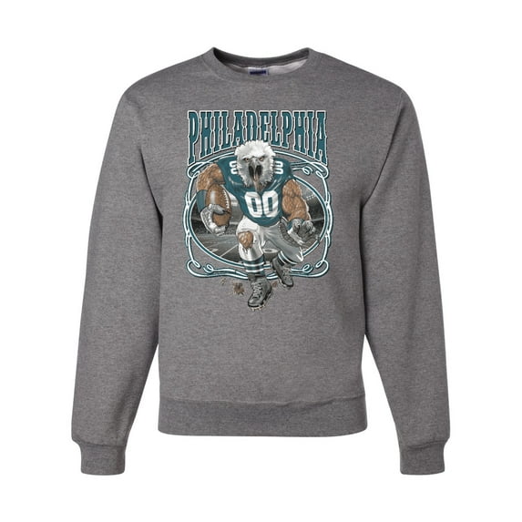 Wild Bobby, Philadelphia Fan | PHI Fantasy Football ,Sports, Unisex Crewneck Graphic Sweatshirt, Heather Grey, Small