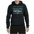 thumbnail image 1 of Wild Bobby Philadelphia PHI Hometown City Football Fan Pride Sports Unisex Graphic Hoodie Sweatshirt, Black, Small, 1 of 6