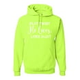 thumbnail image 1 of Wild Bobby Plot Twist He Lives Luke 24:23 Inspirational/Christian Unisex Graphic Hoodie Sweatshirt, Safety Green, XX-Large, 1 of 5