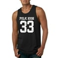thumbnail image 1 of Wild Bobby, Polk High Bundy 33 Married with Children Fan, Pop Culture, Men Graphic Tank Top, Black, Small, 1 of 4