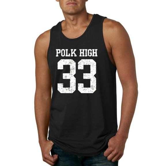 Wild Bobby, Polk High Bundy 33 Married with Children Fan, Pop Culture, Men Graphic Tank Top, Black, Small