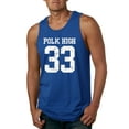 thumbnail image 1 of Wild Bobby, Polk High Bundy 33 Married with Children Fan, Pop Culture, Men Graphic Tank Top, Royal, Small, 1 of 4