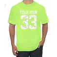thumbnail image 1 of Wild Bobby, Polk High Bundy 33 Married with Children Fan, Pop Culture, Men Graphic Tee, Safety Green, 3X-Large, 1 of 4