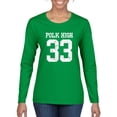 thumbnail image 1 of Wild Bobby, Polk High Bundy 33 Married with Children Fan, Pop Culture, Women Graphic Long Sleeve Tee, Kelly, Small, 1 of 4