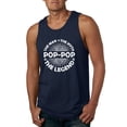 thumbnail image 1 of Wild Bobby, Pop-Pop Man Myth Legend Funny Dad Uncle Papa Granpa Dad Gift, Father's Day, Men Graphic Tank Top, Navy, XX-Large, 1 of 4