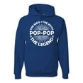 thumbnail image 1 of Wild Bobby, Pop-Pop Man Myth Legend Funny Dad Uncle Papa Granpa Dad Gift, Father's Day, Unisex Graphic Hoodie Sweatshirt, Royal, Small, 1 of 4
