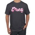 thumbnail image 1 of Wild Bobby, Pray Bubble Letters Inspirational/Christian Men Graphic Tee, Charcoal, 4X-Large, 1 of 6