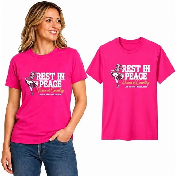 Wild Bobby Queen of Country RIP Tee Memorial Tribute T-Shirt Country Music Legend Men and Women Tee