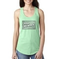 thumbnail image 1 of Wild Bobby RIP Jerry Springer 90's TV Talk Show Host Famous People Ladies Racerback Tank Top, Mint, Small, 1 of 6
