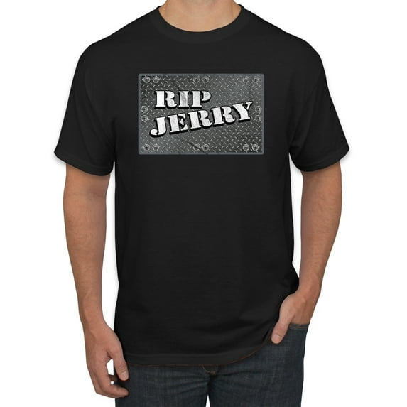 Wild Bobby RIP Jerry Springer 90's TV Talk Show Host Famous People Men's Tee, Black, Small