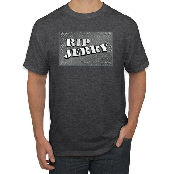 Wild Bobby RIP Jerry Springer 90's TV Talk Show Host Famous People Men's Tee, Heather Black, Medium