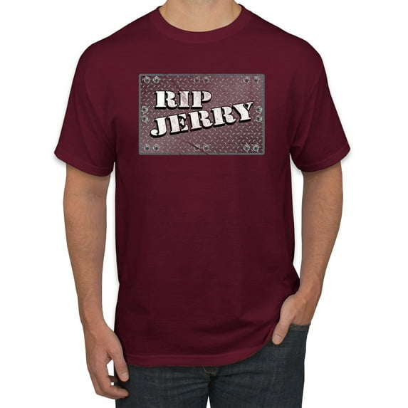 Wild Bobby RIP Jerry Springer 90's TV Talk Show Host Famous People Men's Tee, Maroon, XX-Large