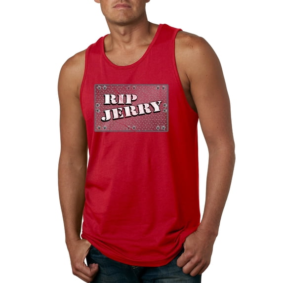 Wild Bobby RIP Jerry Springer 90's TV Talk Show Host Famous People Mens Tank Top, Red, Small