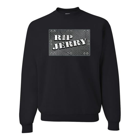 Wild Bobby RIP Jerry Springer 90's TV Talk Show Host Famous People Unisex Crewneck Sweatshirt, Black, Small
