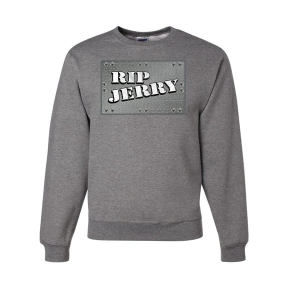 Wild Bobby RIP Jerry Springer 90's TV Talk Show Host Famous People Unisex Crewneck Sweatshirt, Heather Grey, X-Large