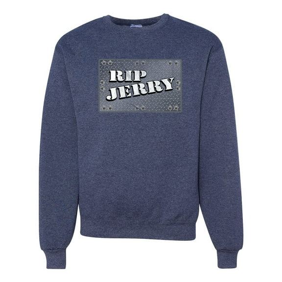 Wild Bobby RIP Jerry Springer 90's TV Talk Show Host Famous People Unisex Crewneck Sweatshirt, Vintage Heather Navy, XX-Large