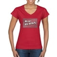 thumbnail image 1 of Wild Bobby RIP Jerry Springer 90's TV Talk Show Host Famous People Women’s Standard V-Neck Tee, Red, Large, 1 of 6