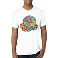 thumbnail image 1 of Wild Bobby Rainbow Painted I've Got The Whole World Dean Russo Design Inspirational/Christian Men Premium Tri Blend Tee, True White, XX-Large, 1 of 6