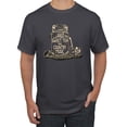 thumbnail image 1 of Wild Bobby, Raised On Sweet Tea & Country Music, Pop Culture, Men Graphic Tee, Charcoal, X-Large, 1 of 4