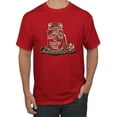 thumbnail image 1 of Wild Bobby, Raised On Sweet Tea & Country Music, Pop Culture, Men Graphic Tee, Red, 5X-Large, 1 of 4