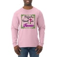 thumbnail image 1 of Wild Bobby, Raised On Sweet Tea & Jesus, Inspirational Christian, Men Long Sleeve Shirt, Light Pink, XX-Large, 1 of 5