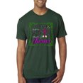 thumbnail image 1 of Wild Bobby, Raised On Sweet Tea & Jesus, Inspirational Christian, Men Premium Tri Blend Tee, Forest Green, XX-Large, 1 of 5