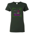 thumbnail image 1 of Wild Bobby, Raised On Sweet Tea & Jesus, Inspirational Christian, Women Graphic Tee, Forest Green, X-Large, 1 of 5