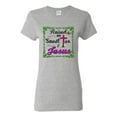 thumbnail image 1 of Wild Bobby, Raised On Sweet Tea & Jesus, Inspirational Christian, Women Graphic Tee, Heather Grey, 3X-Large, 1 of 5