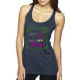 thumbnail image 1 of Wild Bobby, Raised On Sweet Tea & Jesus, Inspirational Christian, Women Tri-Blend Racerback Tank Top, Vintage Navy, Medium, 1 of 5