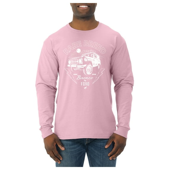 Wild Bobby Rare Breed Ford Bronco Men Long Sleeve Shirt