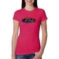 thumbnail image 1 of Red Blue and Black Ford Logo | Womens Cars and Trucks Slim Fit Junior Tee, Raspberry, X-Large, 1 of 3