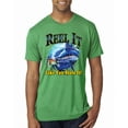 thumbnail image 1 of Wild Bobby, Reel It Like You Stole It Mens Premium Tri Blend T-Shirt, Envy, Small, 1 of 3