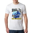 thumbnail image 1 of Wild Bobby, Reel It Like You Stole It Mens Premium Tri Blend T-Shirt, Heather White, 2XL, 1 of 3